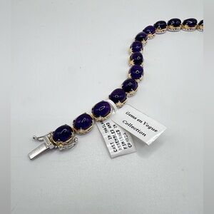Gems en Vogue 34ct Amethyst Tennis Bracelet NWT